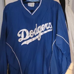 Dodgers Blue Pullover Jersey